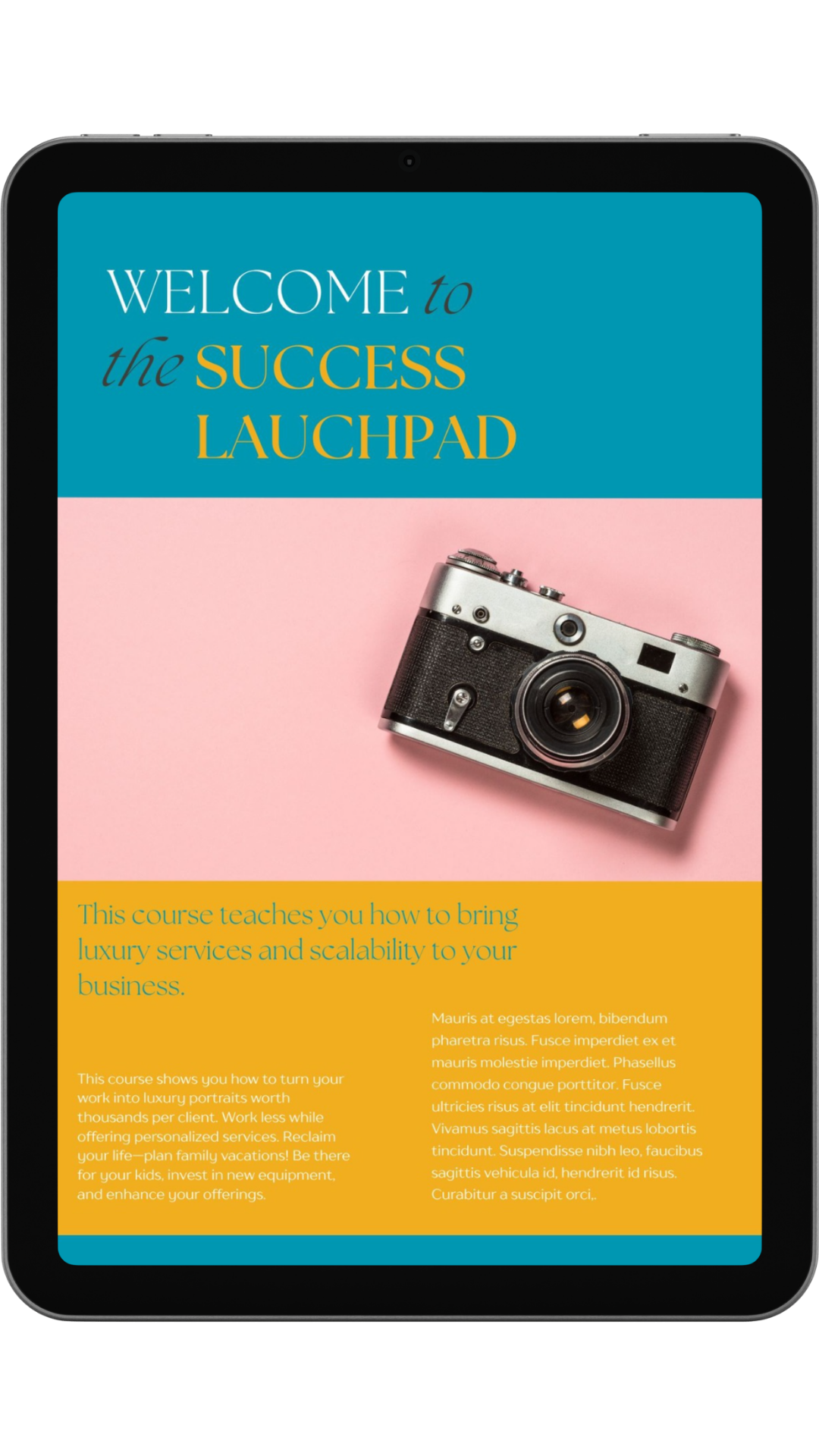 tablet launch pad mockupo